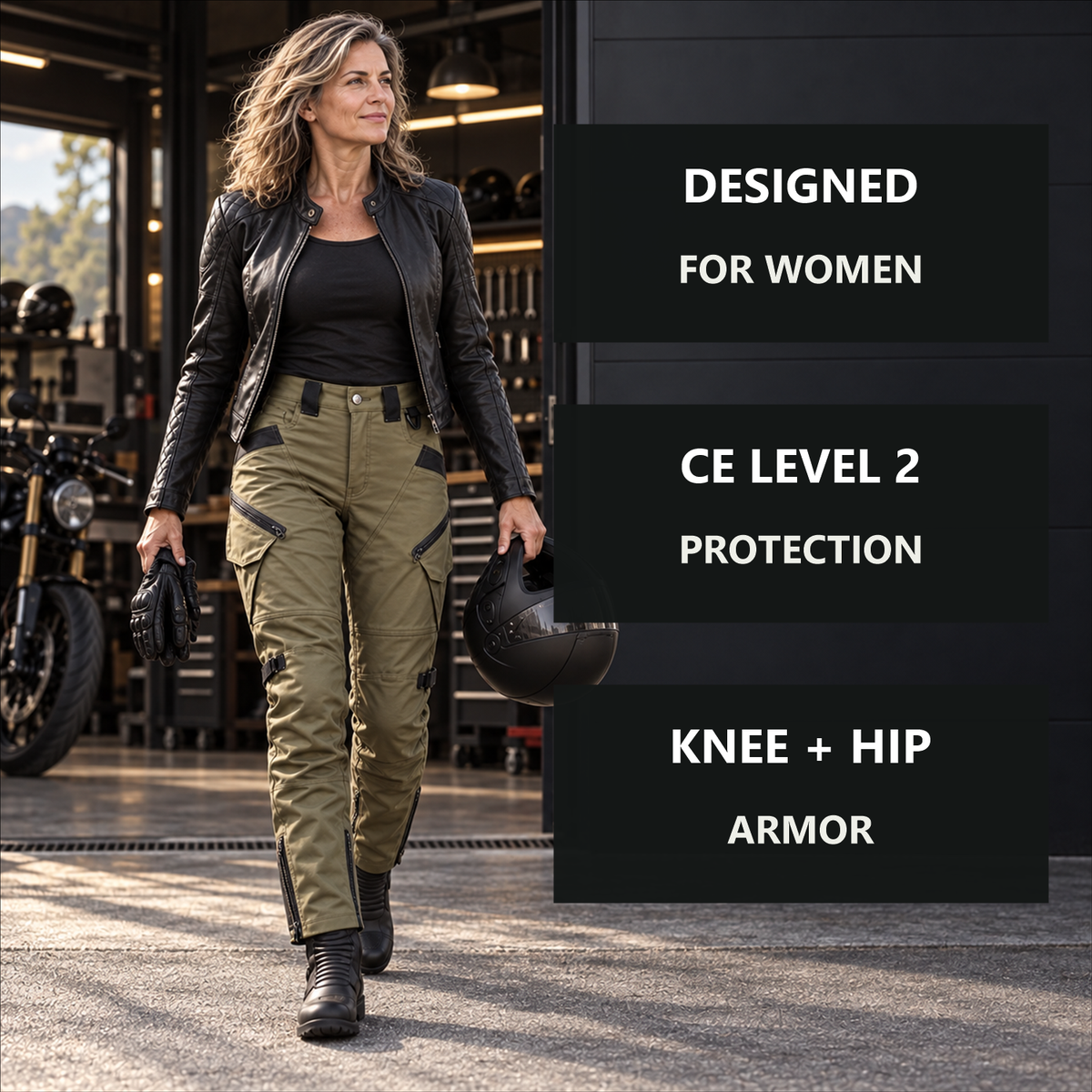 Roadhold Ironclad — Women's Riding Pants