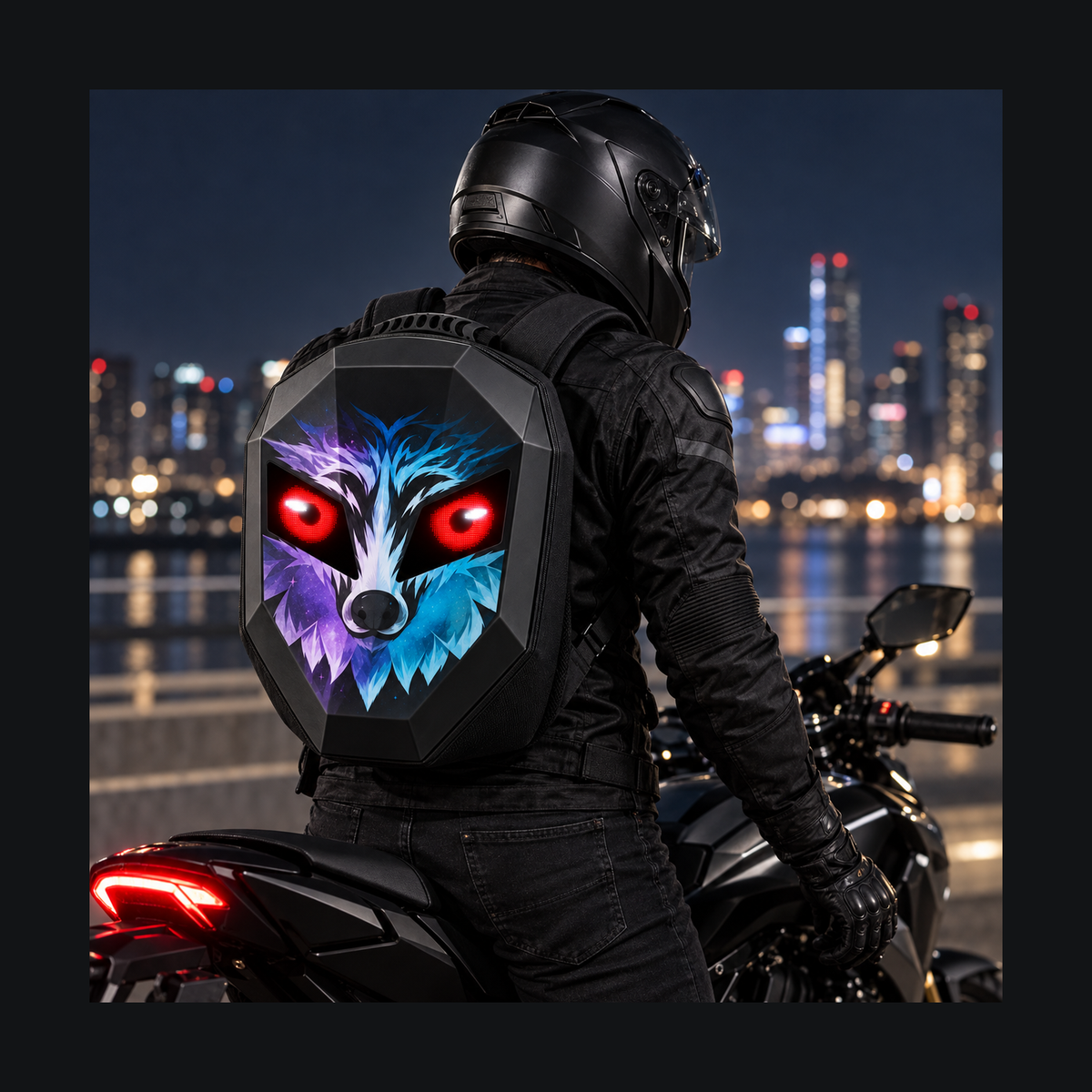 Roadhold Specter — LED Riding Backpack