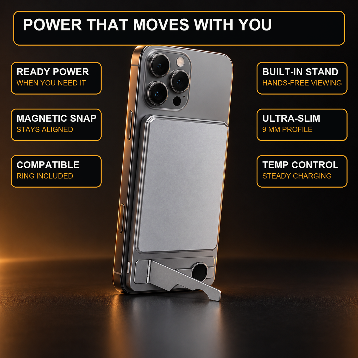 Roadhold Reserve — Magnetic Power Bank