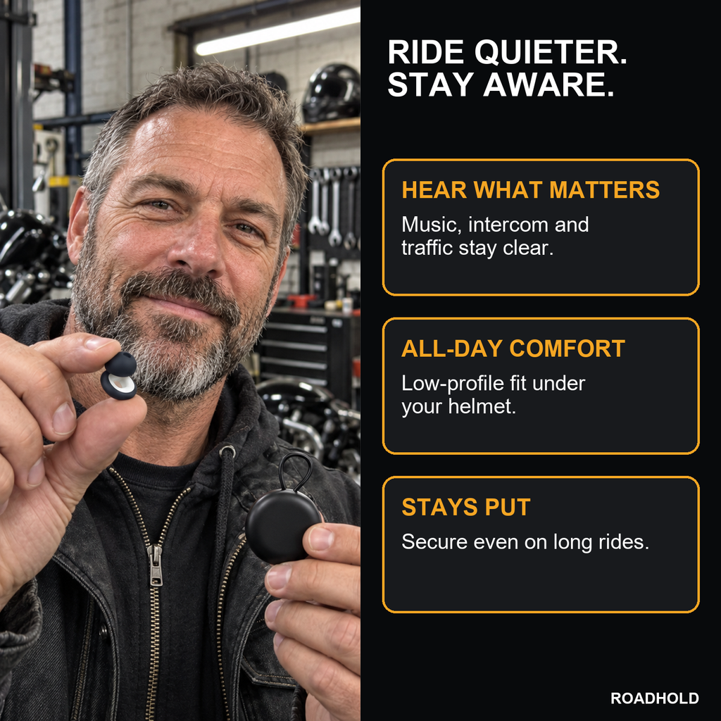Roadhold Baffle — Motorcycle Earplugs