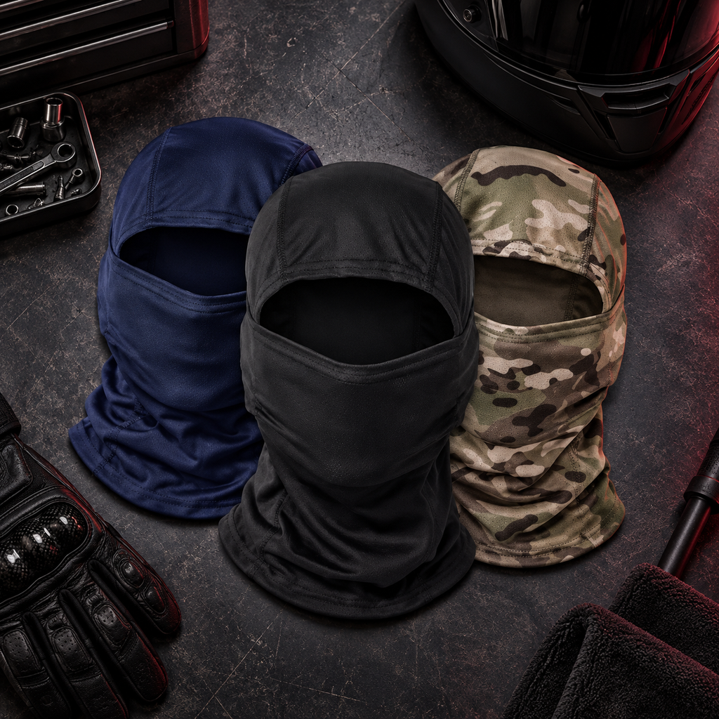 Roadhold Breathable Full Face Motorcycle Balaclava 3-Pack