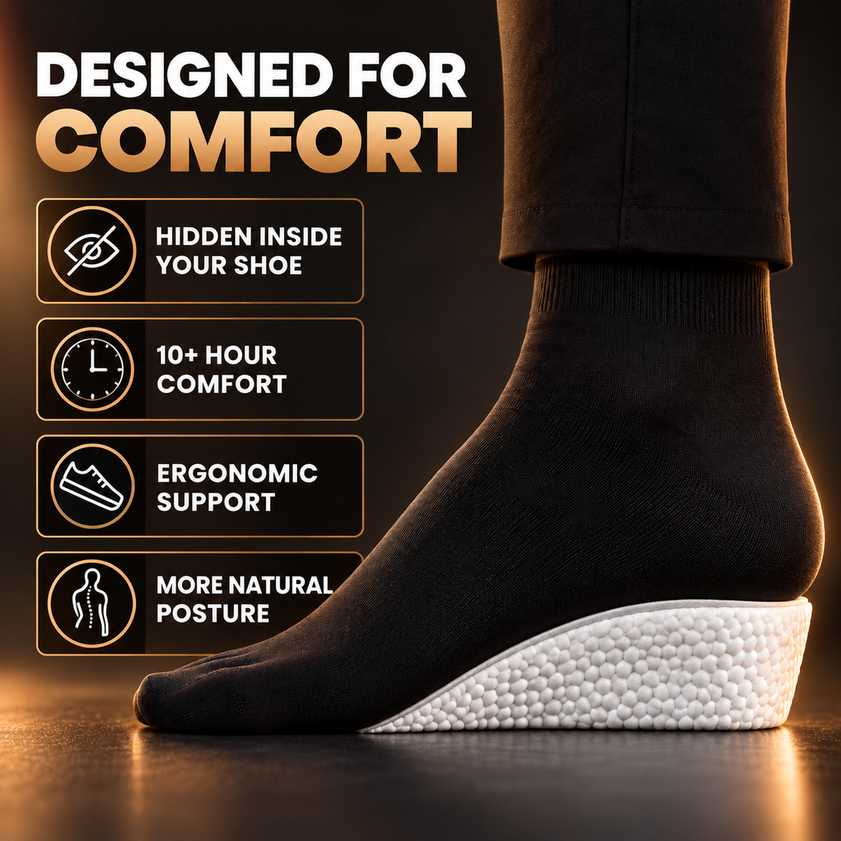 Roadhold Shim — Heel Insert