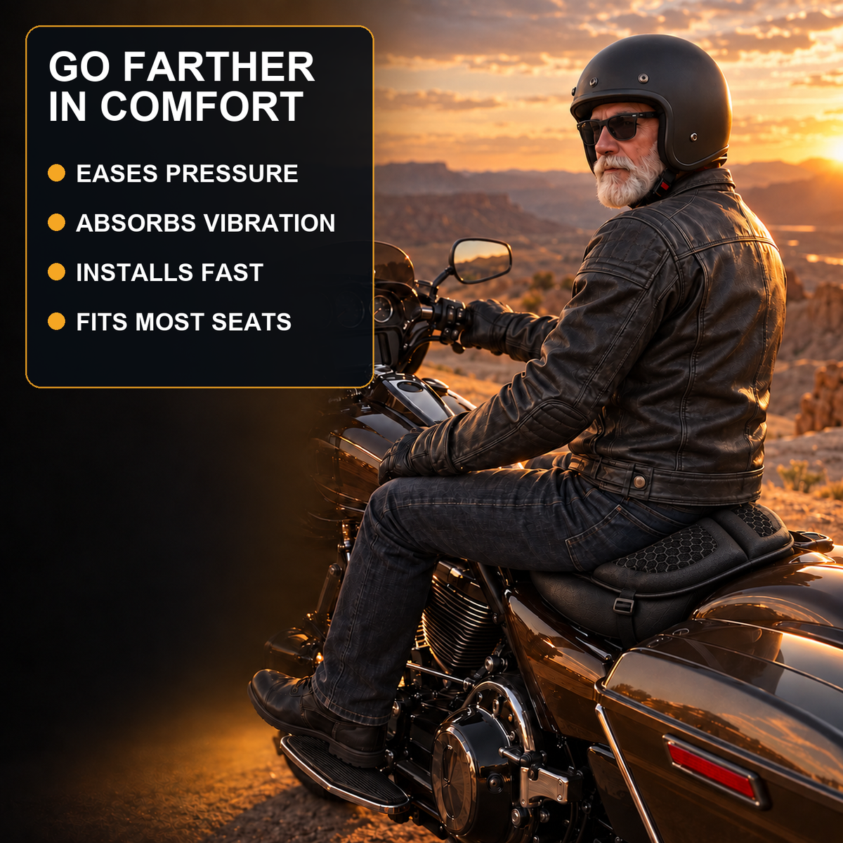 Roadhold Longhaul — Seat Pad