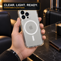 Roadhold Clearcoat — Clear MagSafe-Compatible Case