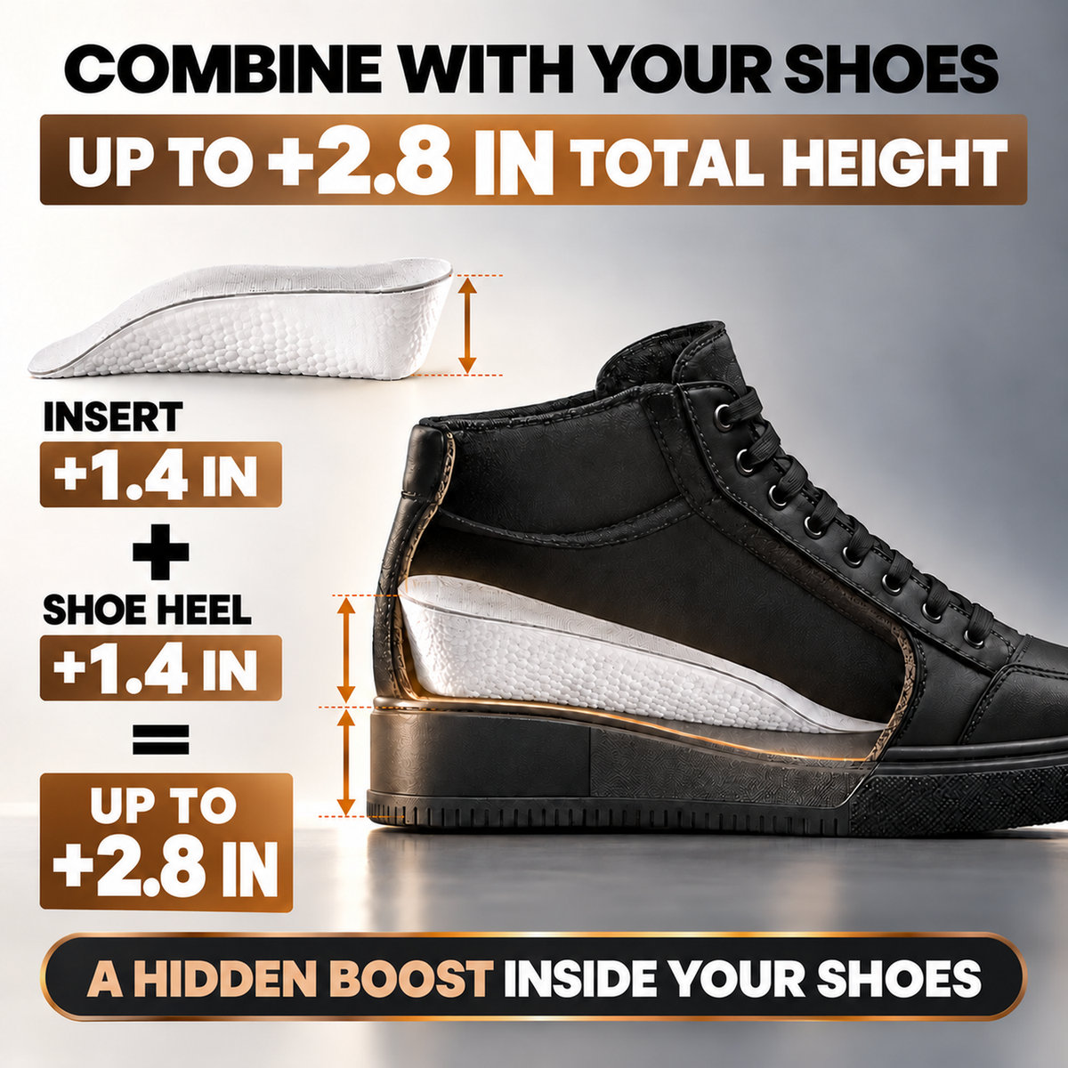 Roadhold Shim — Heel Insert