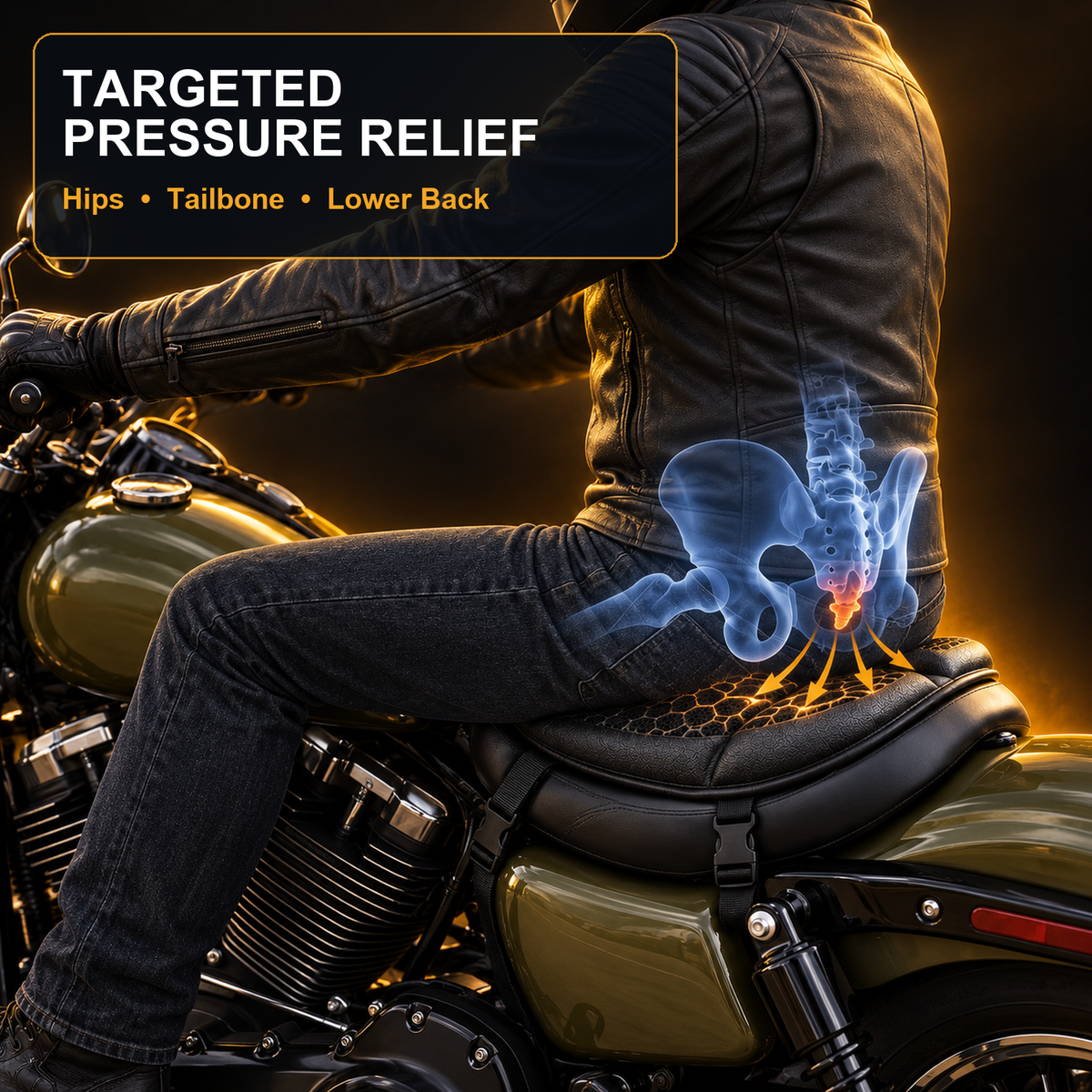 Roadhold Longhaul — Seat Pad