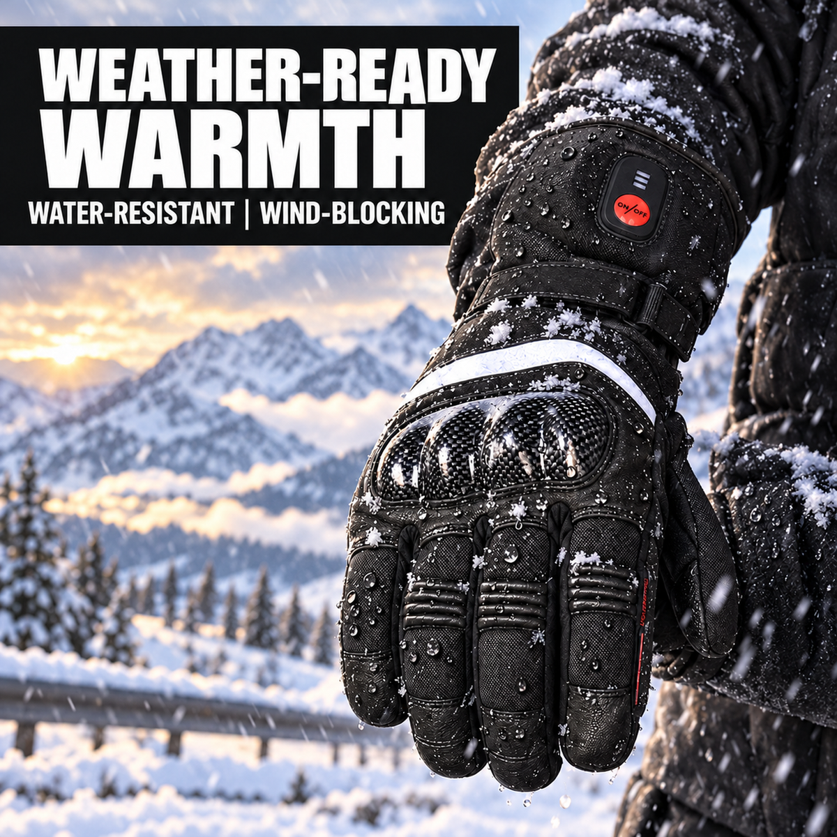 Roadhold Forge — Heated Riding Gloves