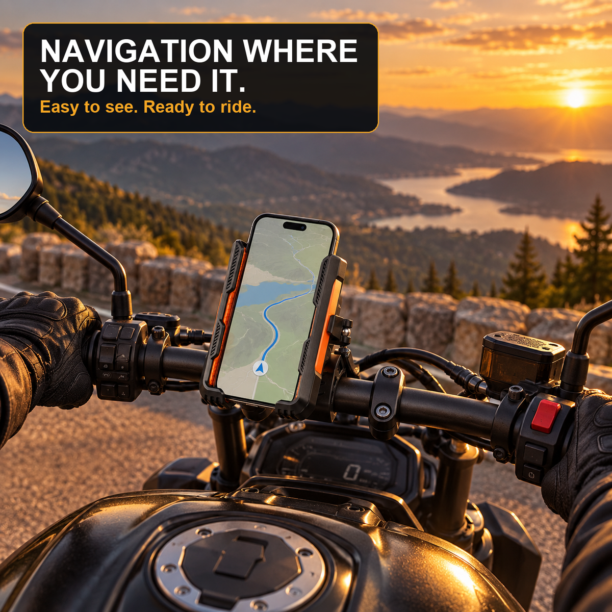 Roadhold Waypoint — Phone Mount