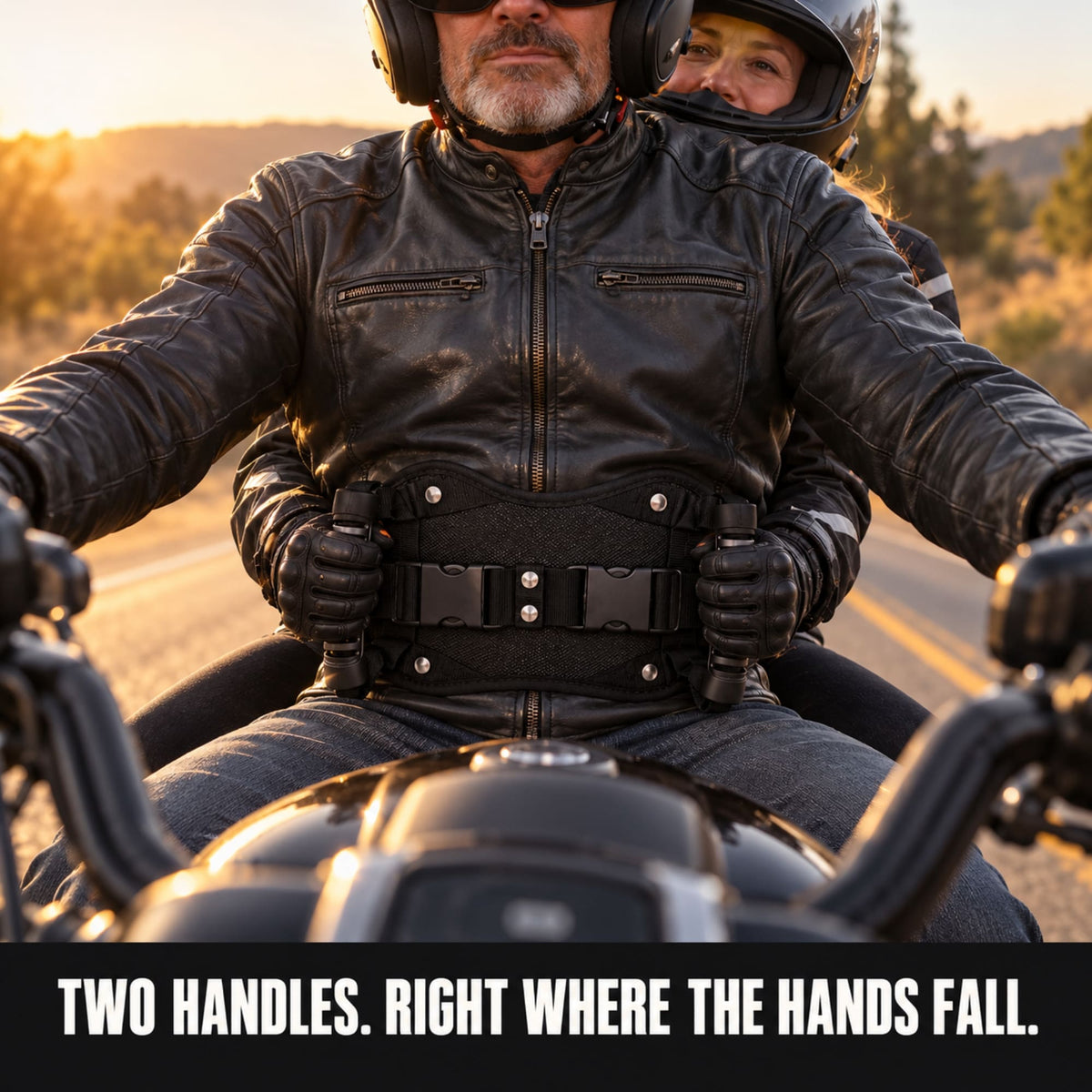 Roadhold Two-Up — Passenger Grab Belt