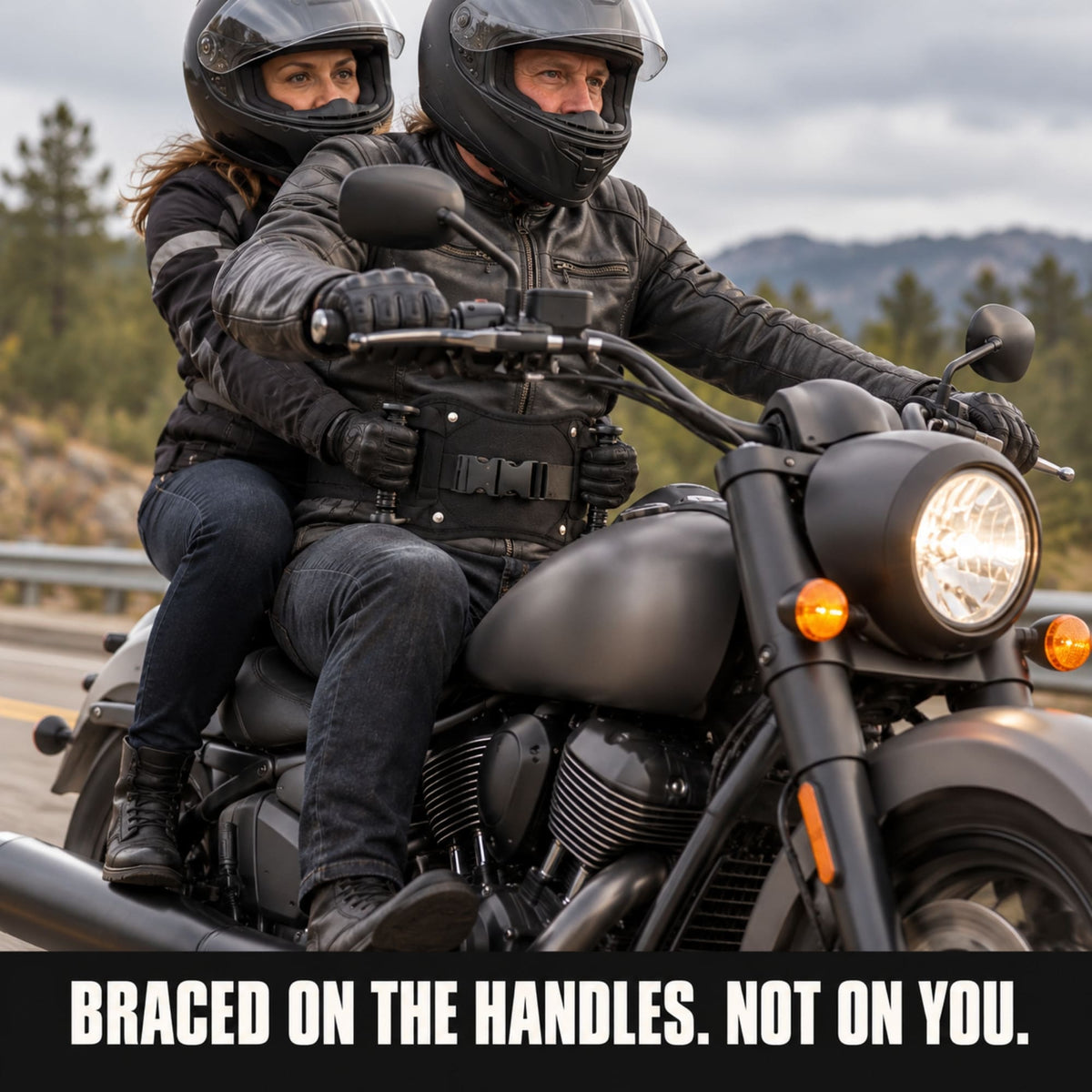 Roadhold Two-Up — Passenger Grab Belt
