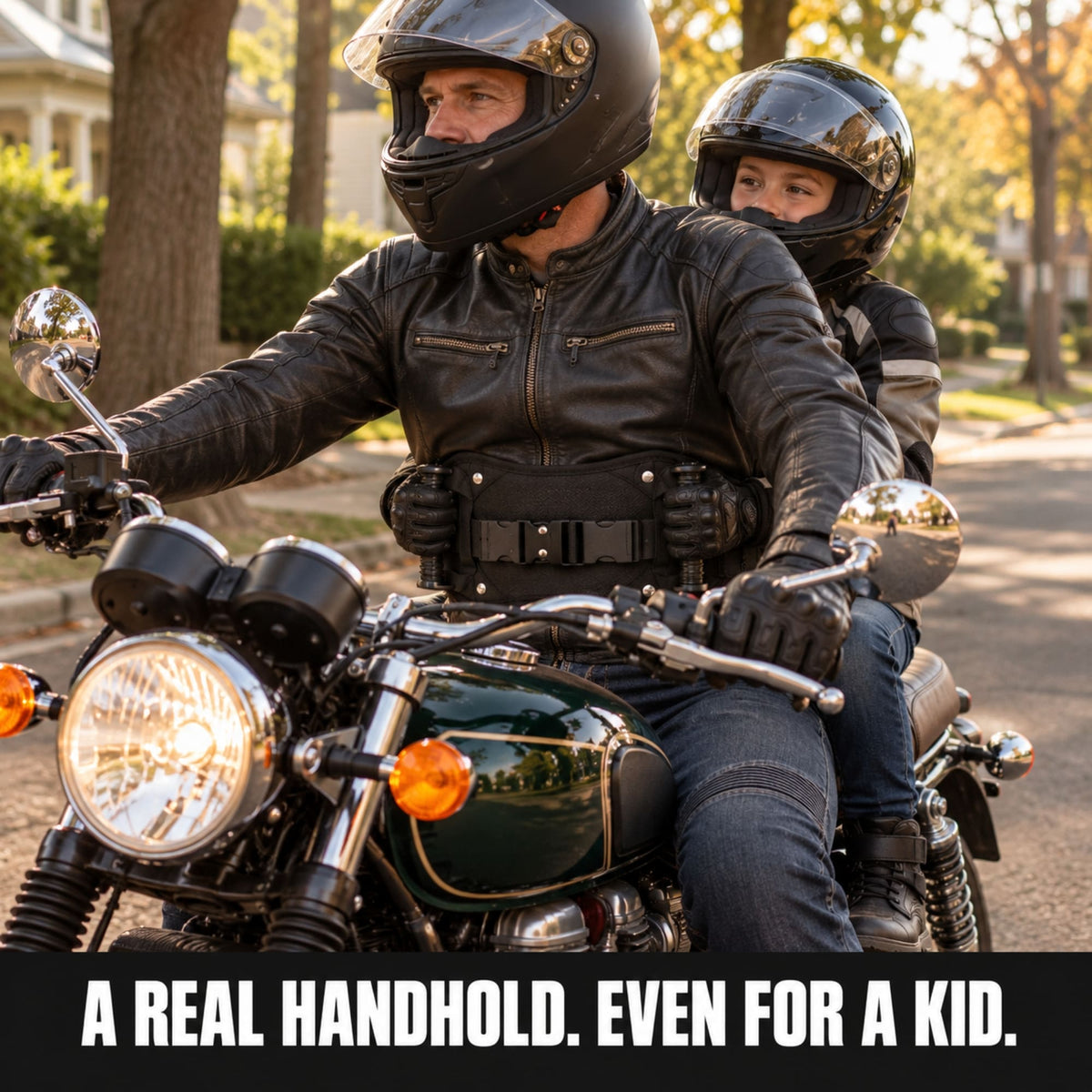 Roadhold Two-Up — Passenger Grab Belt